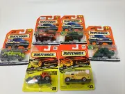 matchbox Toy Car And Truck bundle 6 In Package All Included