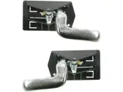 Left and Right Interior Door Handle Set For 1999-2006 GMC Sierra 1500 JW661MC
