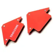 25lb Small Welding Magnet x 2 Right Angle Square Holder Soldering Durable TE134