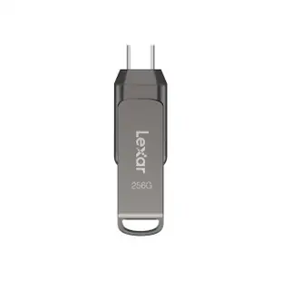 【Lexar 雷克沙】D400 256GB USB 3.1 Type-C 雙頭隨身碟