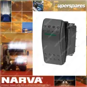 Narva Replacement Off/On Switch With Green LED Suits Switch Panels Blister Pack