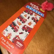 PK Scratch & Sniff -Fire Trucks Peaceable Kingdom $3 FIRE TRUCKS CHERRY SCENT