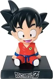 Bobblehead Anime Action Figures Statue, Bobbleheads for Car Dashboard Decorations Accessories Interior for Men Women Car Dash Board Birthday Cake Toppers Ornaments Home Decor with Phone Holder (C1)