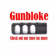 SWEDISH MAUSER MUZZLE BRAKE - THE ELIMINATOR made to suit the 6.5x55 Mauser