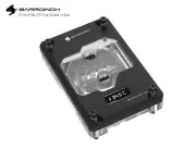 Barrowch Digital Display Temperature CPU Water Block Use For RyzenAMD/AM4/AM3
