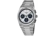 Tissot PRX T-Classic Chronograph White Dial Automatic T137.427.11.011.01 100M Men's Watch