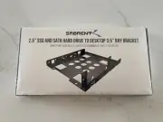 Sabrent 2.5" SSD/HDD to 3.5" Bay Bracket - Model BK-HDCC - New