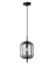 Pino Smokey Black Mirror Finish Jar Pendant Light