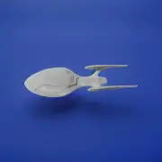 Star trek -Enterpise F - 8 Inches(Grey)