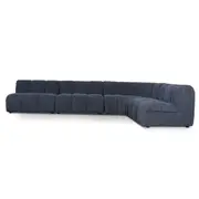 Elias Modular Sofa - Moss Navy