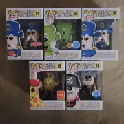 Funko - Ad Icons - Cap'n Crunch Exclusive Set - All 5 Pops NEW - Protectors