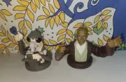 1999 Star Wars Cup Lid Bust Top Cover KFC Episode 1 New Open Bags Set