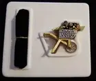 Estee Lauder Flower Cart Solid Perfume Compact NEW!