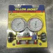 Yellow Jacket 42000/41212 HVAC-R Charging Manifold with Gauges NOS