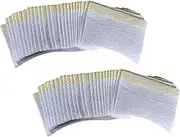 VALICLUD 40pcs Disposable Eyelash Extension Pads Gentle Non Irritating Eye Patches for Quick and Easy Eyelash Removal Multifunctional Design for Beauty Routine