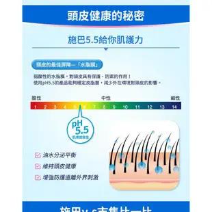 Sebamed施巴 5.5 油性洗髮精400ml