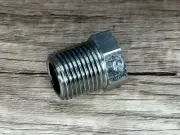 PARKER 1/2 X 3/8 PTR-S Reducing Adapter, Steel, 1/2 x 3/8 in Pipe Thread Reducer
