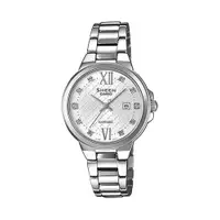 在飛比找PChome24h購物優惠-CASIO SHEEN 永花雅印日期晶鑽腕錶-SHE-452