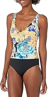 [Skye] Women's Holly V-Neck One Piece Swimsuit