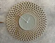 Clock Geometric Wall Clock Check Vintage Mid-Century Eames 50'S 60'S George Nel