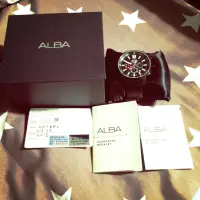 在飛比找蝦皮購物優惠-ALBA 雅伯 三眼賽車錶 時尚 運動 休閒錶 手錶