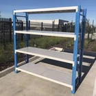 2M Steel Warehouse Rack Storage Shelving Garage Shelf Racking Shed Metal Shelves