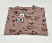 Hilary Radley Women's Long Sleeve Blouse, Pink, Size 2X