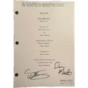 Don Most and Anson Williams Happy Days Fonzie Meets Kat Signed Script