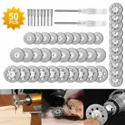 40 Cutting Wheel Set for Mini Drill for Dremel Rotary Tool Accessories w/Mandrel