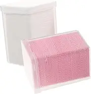 HAPINARY Nail Polish Remover Wipes Glue Cleaning Pads for Lash Extensions Lint Nail Wipes Safe for 2 Boxes