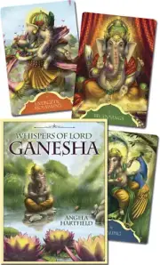 WHISPERS OF GANESHA ORACLE Kit Card Deck Cards Book Tarot Boxed Set Hindu