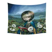 Alchemy Woman The Philosopher's Egg Tapestry