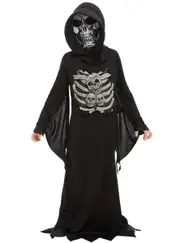 Skeleton Reaper Boys Halloween Costume