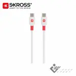 【SKROSS】TYPE-C TO TYPE-C 傳輸充電線 15CM