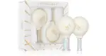 Crystallove Glass Cupping Massage Tool Set for Face, Neck and Décolleté 2 Pieces