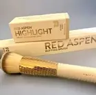 Red Aspen GO FOR GOLD Highlighter Stick & BUFFING BRUSH Lightweight