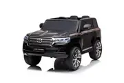 12V Licensed Toyota Land Cruiser Electric Ride on Car for kids with Remote control - Black