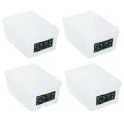 4x Lemon & Lime Keep Fresh 1.5L Food Container 18cm Kitchen Storage Canister CLR
