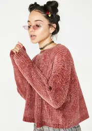 [Blank NYC] Rose Quartz Knit Sweater