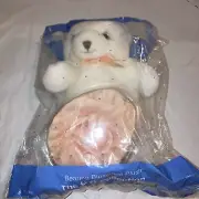NEW Avon The Gift Collection "Bearing Blossoms Plush" Bear w/corsage SEALED