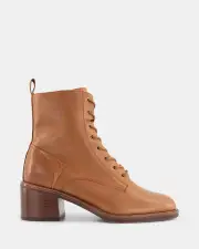 Shelly Shen Bowie/Dk Brandy Womens Boots 05
