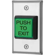 LED Illuminated 2" Button; 3 Lenses; SPDT and DPDT Switches Included Satin Stai