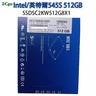 5Cgo【含稅】Intel/英特爾545s 128G/256G/512GB/1TB固態硬碟SSD桌上型筆電電腦2.5吋 SATA