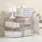 Transparent Refrigerator Storage Box Drawer-type Desktop Storage Box