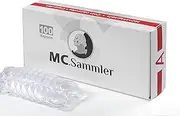 MC.Sammler Coin Capsules Size Inner Diameter 24 mm | Pack of 100 | Commemorative Coins |