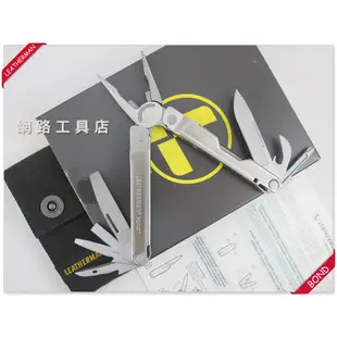 網路工具店『LEATHERMAN BOND 多功能工具鉗-金屬銀色』(型號 832936)