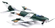 Alloy 1/72 Scale Vietnamese Air Force J-6 Fighter Model Die-Cast Fighting Airplane Miniature for Aircraft Enthusiasts