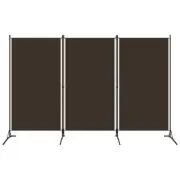 Folding Room Divider Fabric Privacy Dressing Screen 3-Panel Standing Partition