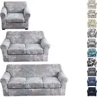 1/2/3 Seater Sofa Couch Covers Elastic Separate Fit Seat Cushion Cover Slipcover