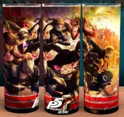 Persona 5 Royal Joker Futaba Morgana Makoto Gaming Cup Mug Tumbler